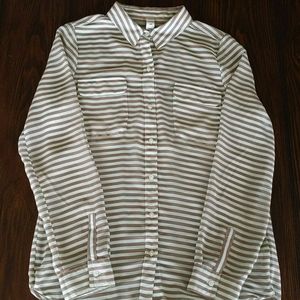 Flowy striped blouse